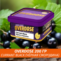 Табак Overdose 200g Currant Black (Чёрная смородина)
