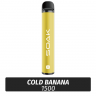 SOAK X - Cold banana 1500 (Одноразовая электронная сигарета)