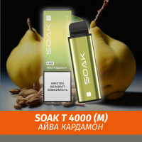 SOAK T - Quince Cardamon / Айва Кардамон 4000 (Одноразовая электронная сигарета) (M)