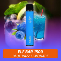 Одноразовая электронная сигарета Elf Bar - Blue Razz Lemonade 1500
