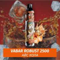 VABAR Robust - АЙС КОЛА (Cola Ice) 2500 (Одноразовая электронная сигарета)