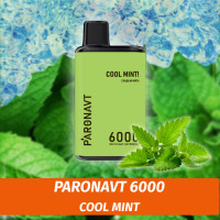 PARONAVT - Cool Mint 6000 (Одноразовая электронная сигарета)