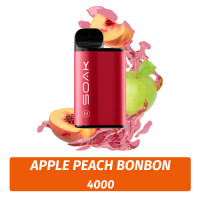 SOAK M - Apple Peach Bonbon 4000 (Одноразовая электронная сигарета)