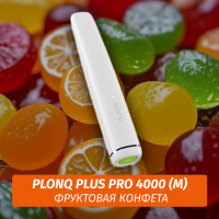 Электронная сигарета Plonq Plus Pro 4000 Фруктовая Конфета (М)