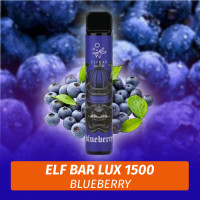 Одноразовая электронная сигарета Elf Bar LUX - Blueberry 1500