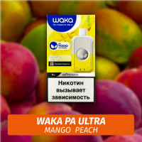 Waka PA Ultra - Mango Peach 7000 (Одноразовая электронная сигарета)