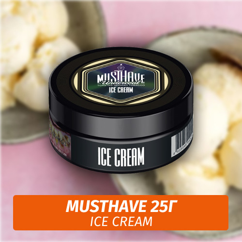 Табак Must Have 25 гр - Ice Cream (Мороженое)