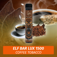 Одноразовая электронная сигарета Elf Bar LUX - Coffee Tobacco 1500