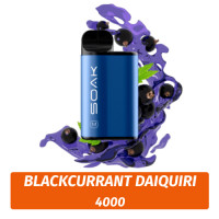 SOAK M - Blackcurrant Daiquiri 4000 (Одноразовая электронная сигарета)