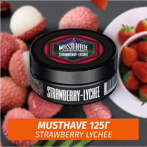 Табак Must Have 125 гр - Strawberry Lychee (Земляника Личи)
