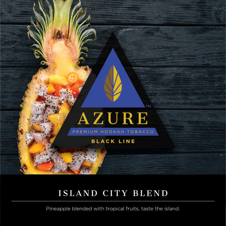 Табак Azure Black Island City Blend 100 гр