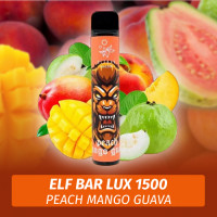 Одноразовая электронная сигарета Elf Bar LUX - Peach Mango Guava 1500