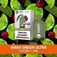 Waka Smash Ultra - Cherry Lime 6000 (Одноразовая электронная сигарета)