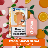 Waka Smash Ultra - Lychee Orange 6000 (Одноразовая электронная сигарета)