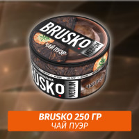 Brusko 250 гр Чай пуэр (Бестабачная смесь)