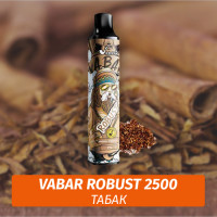 VABAR Robust - ТАБАК (Virginia Tobacco) 2500 (Одноразовая электронная сигарета)