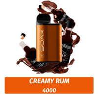 SOAK M - Creamy Rum 4000 (Одноразовая электронная сигарета)