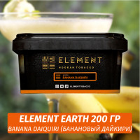 Табак Element Earth 200 гр Banana Daiquiri (Банановый Дайкири)