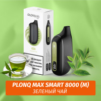 Электронная Сигарета Plonq Max Smart 8000 Зеленый Чай (М)
