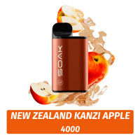 SOAK M - New Zealand Kanzi Apple 4000 (Одноразовая электронная сигарета)