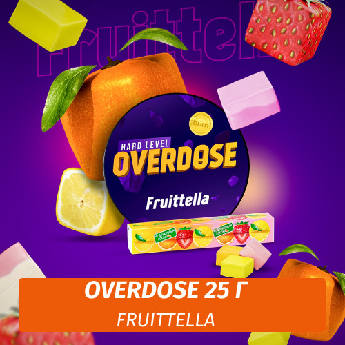 Табак Overdose 25g Fruittella (Фруктовая Конфета)