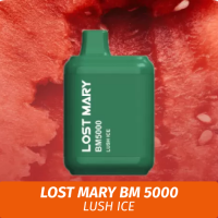 Lost Mary BM - Lush ice 5000 (Одноразовая электронная сигарета)