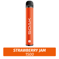 SOAK X - Strawberry jam 1500 (Одноразовая электронная сигарета)