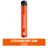 SOAK X - Strawberry jam 1500 (Одноразовая электронная сигарета)