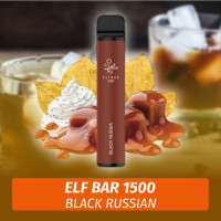 Одноразовая электронная сигарета Elf Bar - Black Russian 1500