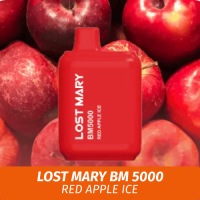 Lost Mary BM - Red apple ice 5000 (Одноразовая электронная сигарета)