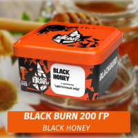 Табак Black Burn 200 гр Black Honey (Цветочный мед)