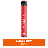 SOAK X - Barberry 1500 (Одноразовая электронная сигарета)