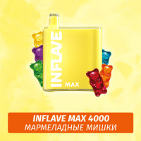 Inflave Maxx - Мармеладные Мишки 4000 (Одноразовая электронная сигарета)
