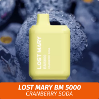 Lost Mary BM - Cranberry soda 5000 (Одноразовая электронная сигарета)