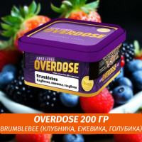 Табак Overdose 200g Brumblebee (клубника, ежевика, голубика)