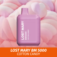 Lost Mary BM - Cotton candy 5000 (Одноразовая электронная сигарета)