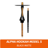 Кальян Alpha Hookah Model S Black Matte