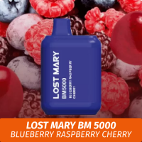 Lost Mary BM - Blueberry raspberry cherry 5000 (Одноразовая электронная сигарета)