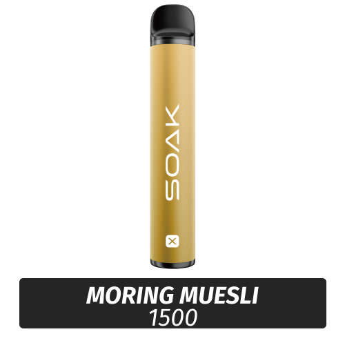 SOAK X - Morning muesli 1500 (Одноразовая электронная сигарета)