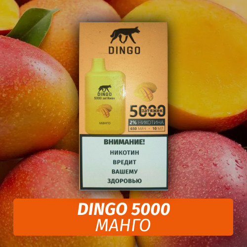 DINGO - Манго 5000 (Одноразовая электронная сигарета)