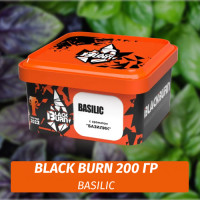 Табак Black Burn 200 гр Basilic (Базилик)