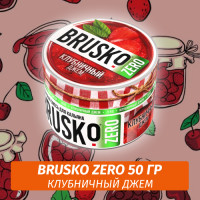 Brusko Zero 50 гр Клубничный джем (Бестабачная смесь)