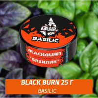 Табак Black Burn 25 гр Basilic