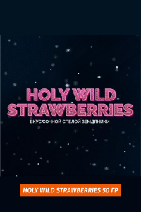 Чайная смесь Black Jam 50 гр Holy Wild Strawberries (Клубника)