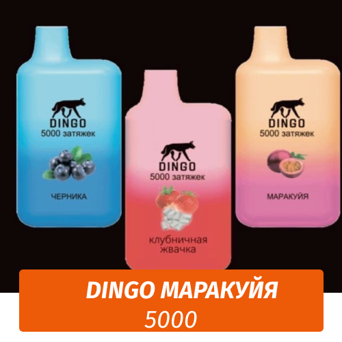 DINGO - Маракуйя 5000 (Одноразовая электронная сигарета)