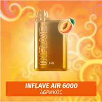 Inflave Air - Абрикос 6000 (Одноразовая электронная сигарета)