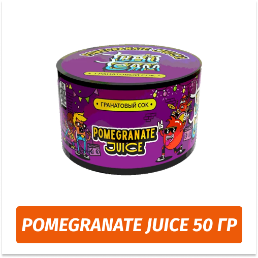 Смесь Tabu - Pomegranate Juice / Гранатовый сок (50г)