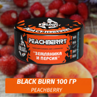 Табак Black Burn 100 гр PeachBerry (Персик-Земляника)