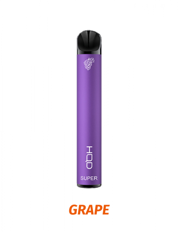 Одноразовая электронная сигарета HQD Super Grape / Виноград 600