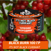Табак Black Burn 100 гр It's Not Black Currant (Красная Смородина)